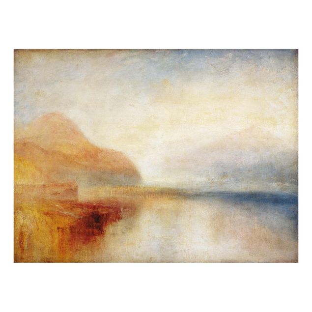 Glasbild - Kunstdruck William Turner - Monte Rosa - Romantik Quer 4:3
