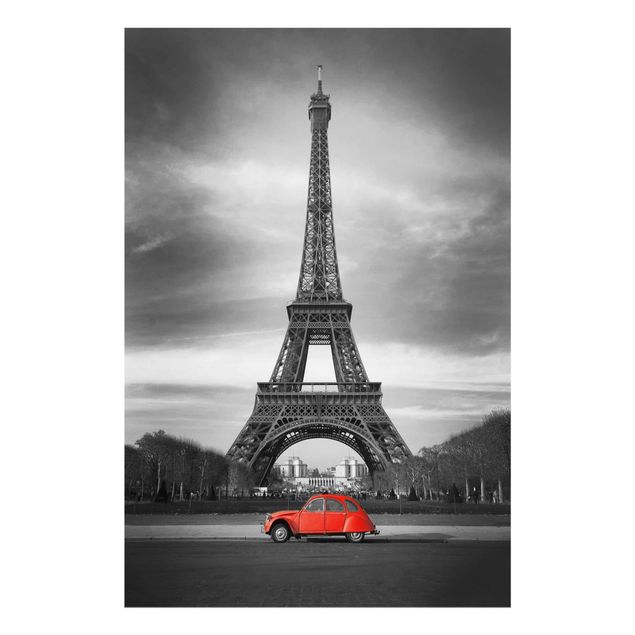 Glasbild - Spot on Paris - Hoch 2:3