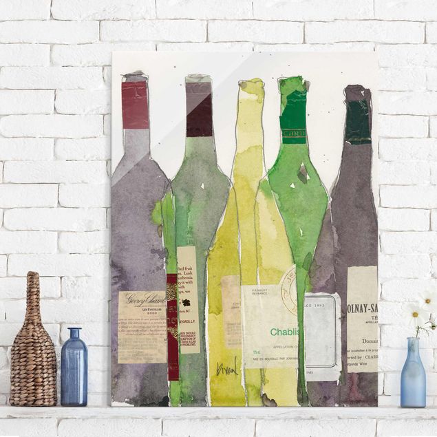 Glas Magnetboard Wein & Spirituosen III