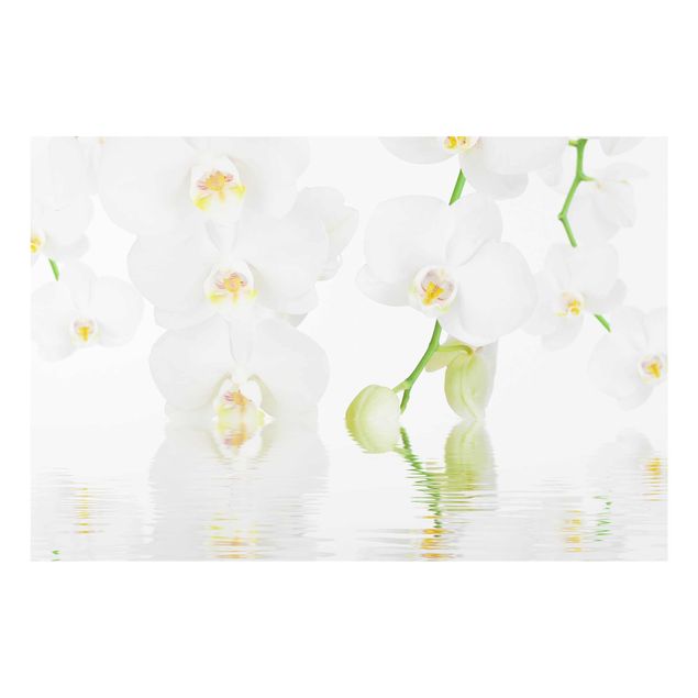 Glasbild - Wellness Orchidee - Quer 3:2