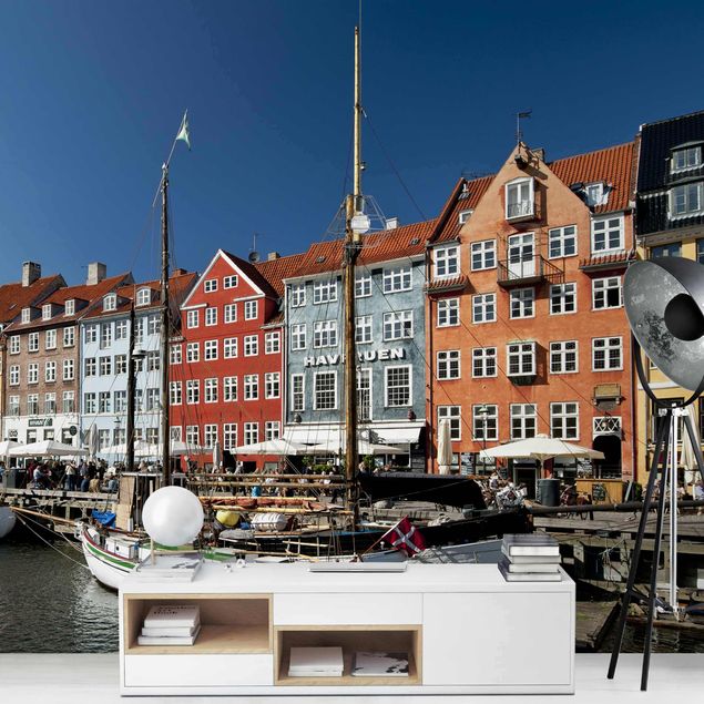 Fototapete - Hafen in Kopenhagen