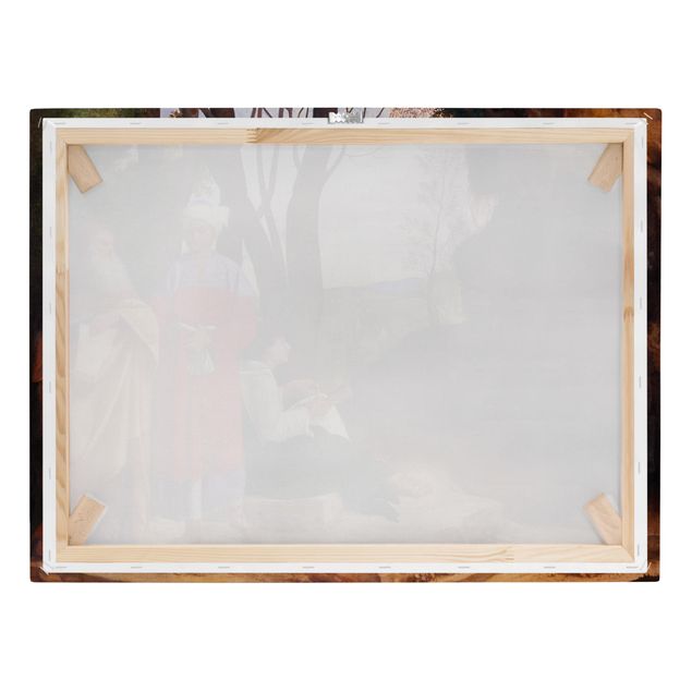 Leinwandbild - Giorgione - Die drei Philosophen - Quer 4:3