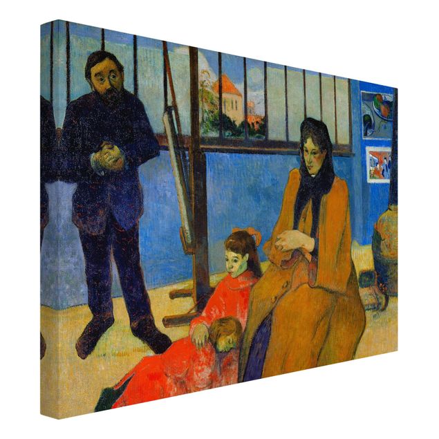 Leinwandbild - Paul Gauguin - Die Familie Schuffenecker - Quer 4:3