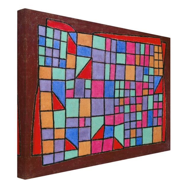 Leinwandbild - Paul Klee - Glas-Fassade - Quer 4:3