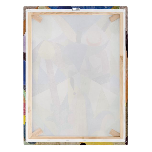 Leinwandbild - Paul Klee - Mildtropische Landschaft - Hoch 3:4