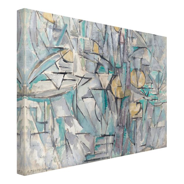 Leinwandbild - Piet Mondrian - Komposition X - Quer 4:3