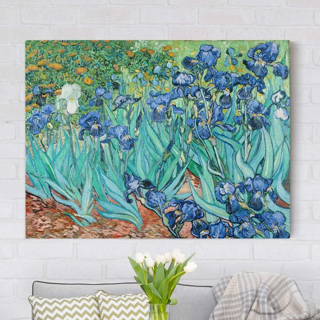 Leinwandbild - Vincent van Gogh - Iris - Quer 4:3