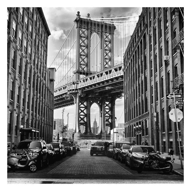 Fototapete - Manhattan Bridge in America