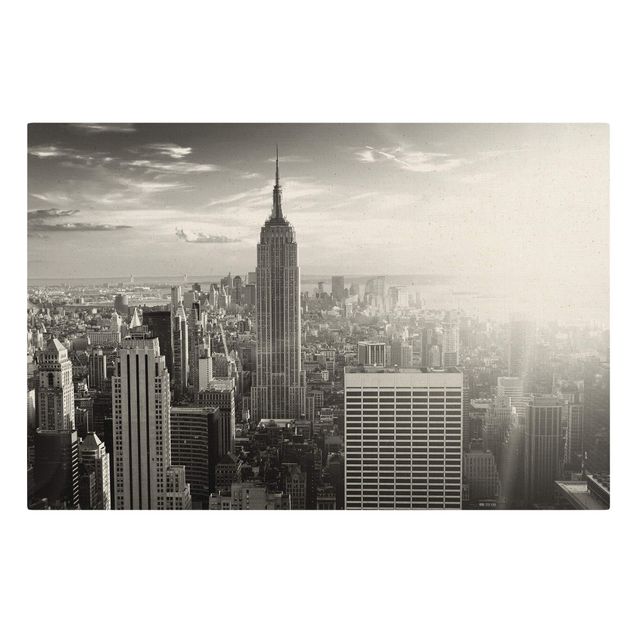 Leinwandbild Natur - Manhattan Skyline - Querformat 3:2