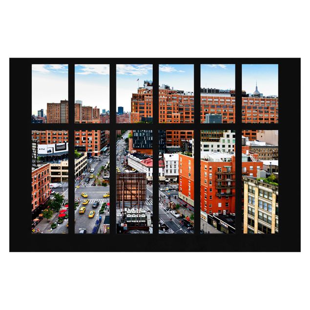 Fototapete - New York Fensterblick II
