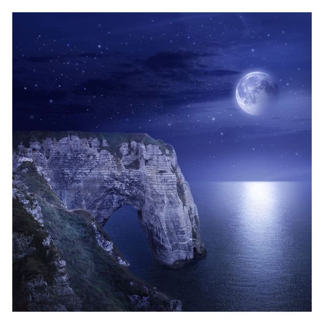 Fototapete - Night Cliffs