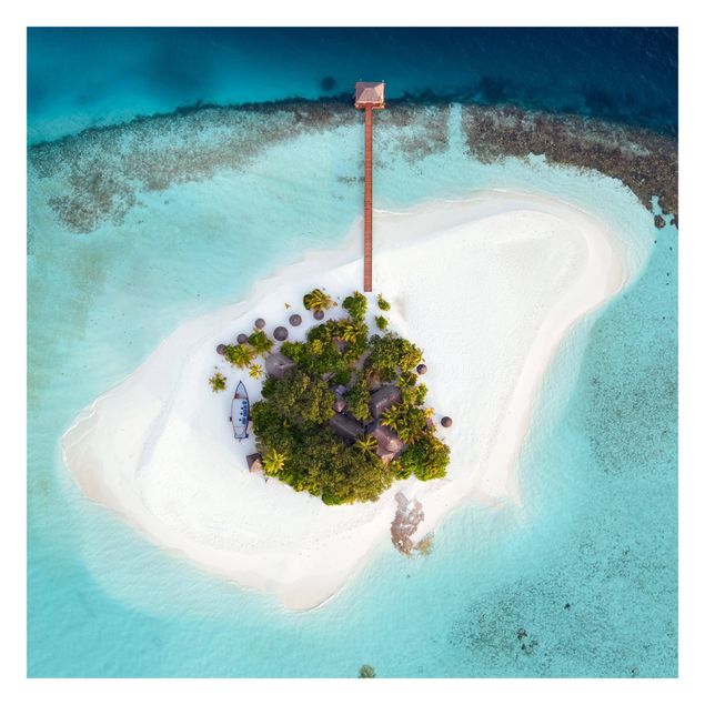 Fototapete - Ozeanparadies Malediven