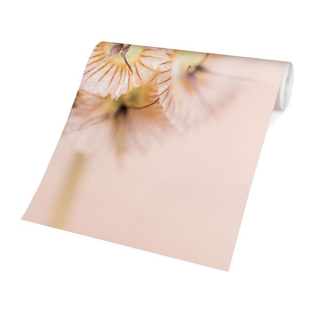 Fototapete - Pastellfarbener Blütenstrauß II - Quadrat