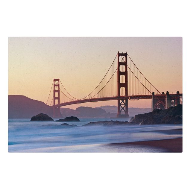 Leinwandbild Natur - San Francisco Romance - Querformat 3:2