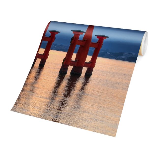 Fototapete - Torii am Itsukushima