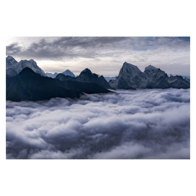 Fototapete - Wolkenmeer im Himalaya