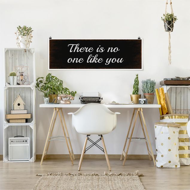 Poster - No.KA15 No One Like You - Panorama Querformat