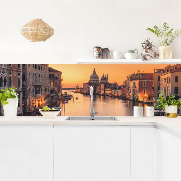 Küchenrückwand - Goldenes Venedig