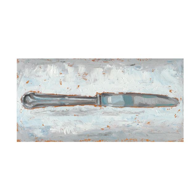 Teppich Esszimmer Impressionistisches Besteck - Messer