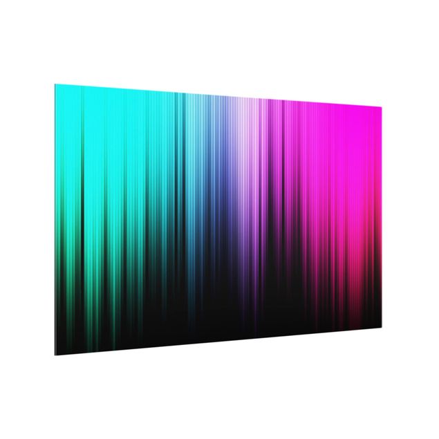 Spritzschutz Glas - Rainbow Display - Querformat - 3:2