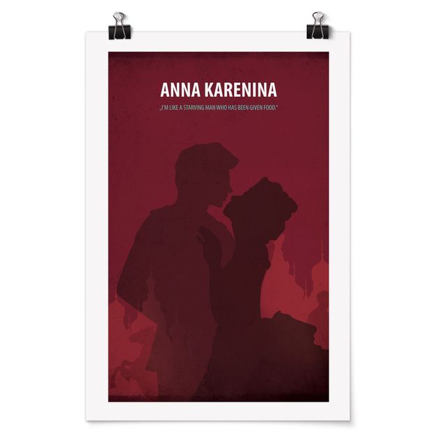 Poster - Filmposter Anna Karenina - Hochformat 3:2