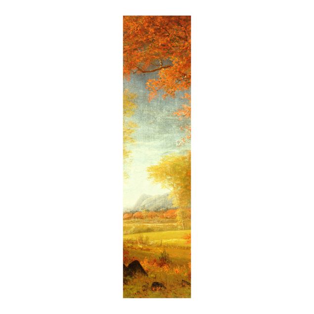 Schiebegardinen Set - Albert Bierstadt - Herbst in Oneida County, New York - 3 Flächenvorhänge