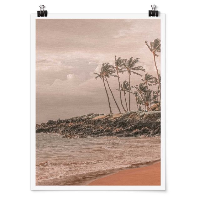 Poster - Aloha Hawaii Strand II - Hochformat 3:4