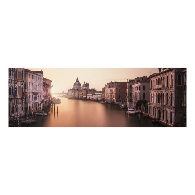 Alu-Dibond Bild - Abendstimmung in Venedig