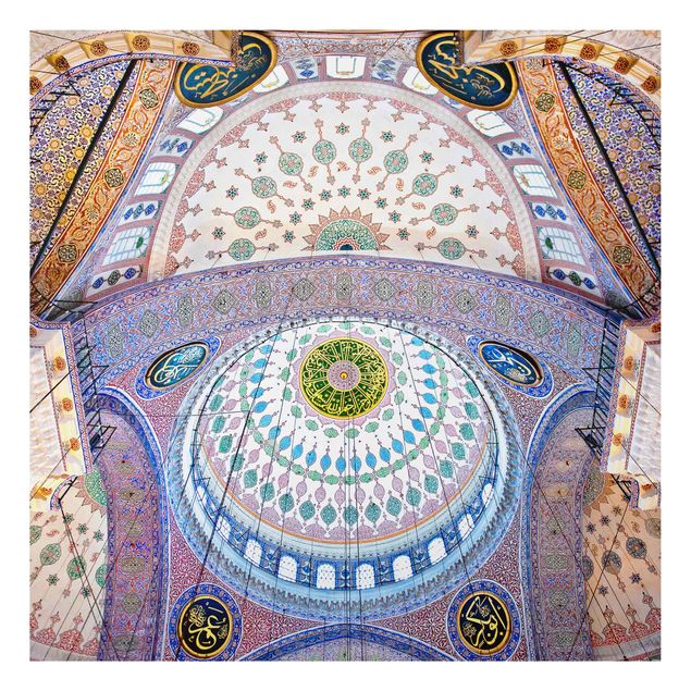 Alu-Dibond Bild - Blaue Moschee in Istanbul