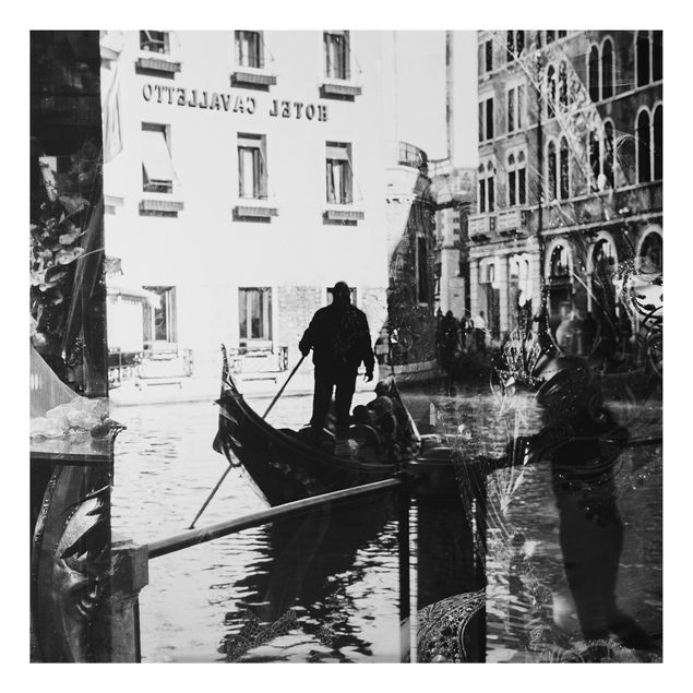 Alu-Dibond Bild - Venice Reflections