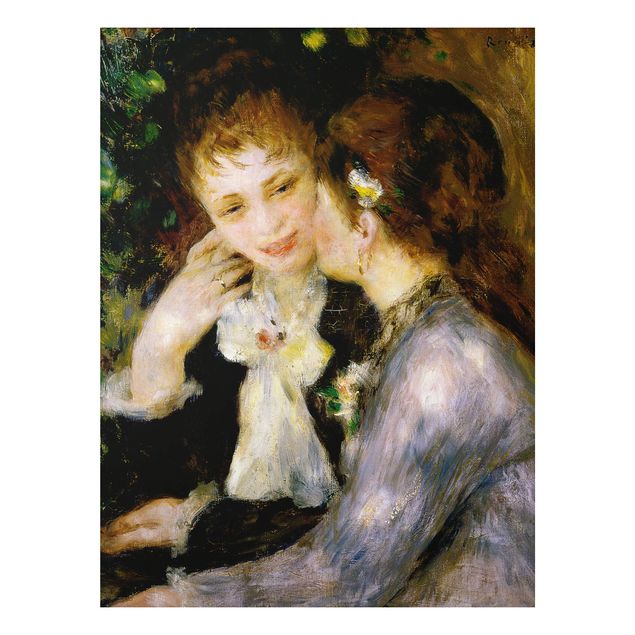 Alu-Dibond Bild - Auguste Renoir - Bekenntnisse