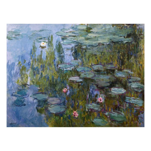Alu-Dibond Bild - Claude Monet - Die Seine bei Petit-Gennevilliers