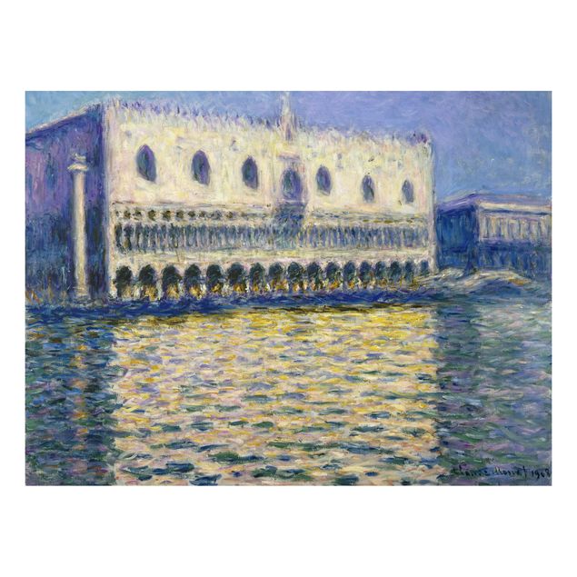 Alu-Dibond Bild - Claude Monet - Dogenpalast