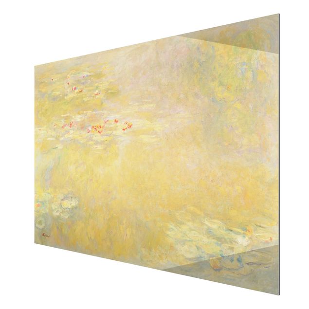 Alu-Dibond Bild - Claude Monet - Der Seerosenteich