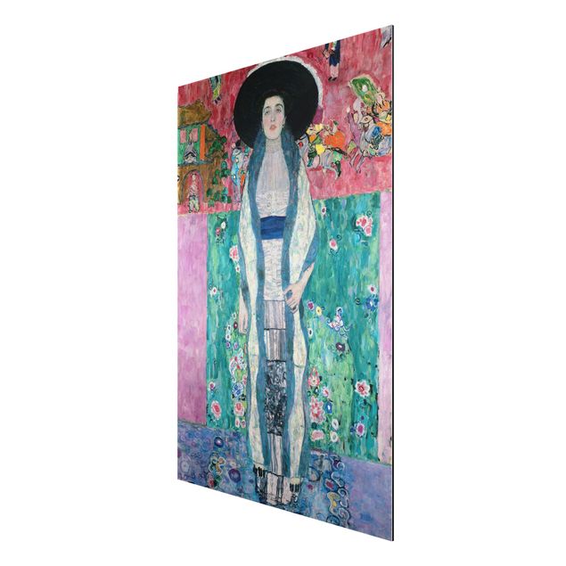 Alu-Dibond Bild - Gustav Klimt - Bildnis Adele Bloch-Bauer II