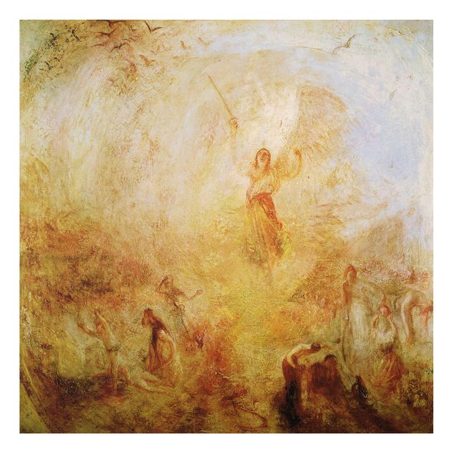 Alu-Dibond Bild - William Turner - Der Engel vor der Sonne