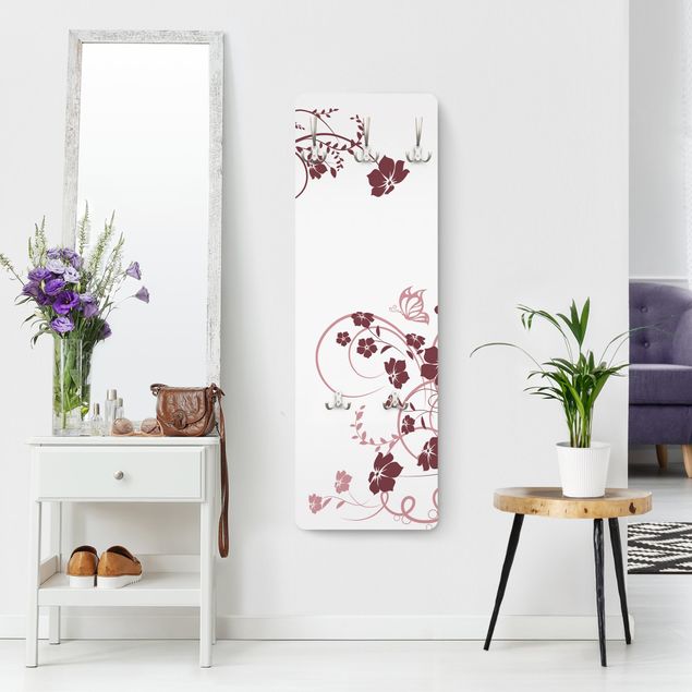 Garderobe Blumen - Apricot Blossom - Modern
