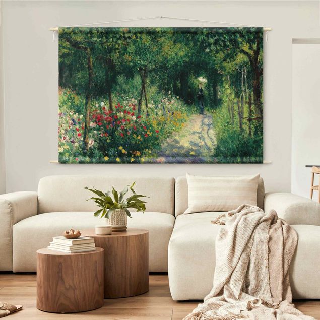 Wandteppich Wald Auguste Renoir - Frauen im Garten