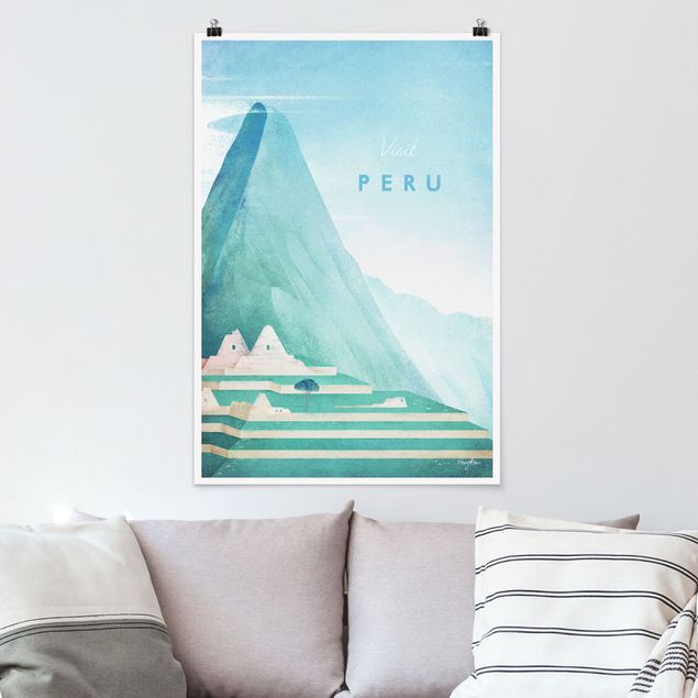 Poster - Reiseposter - Peru - Hochformat 3:2