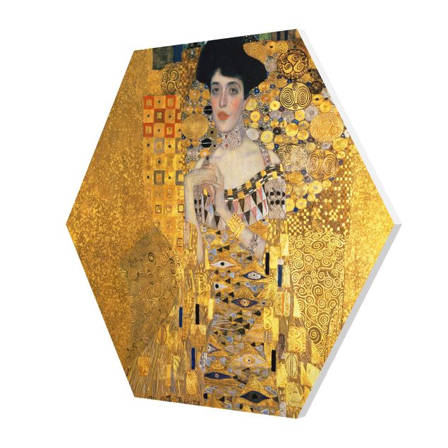 Hexagon Bild Forex - Gustav Klimt - Adele Bloch-Bauer I