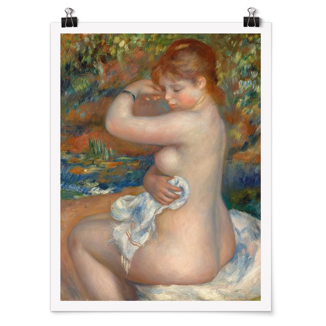 Poster - Auguste Renoir - Badende - Hochformat 3:4