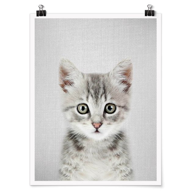 Poster - Baby Katze Killi - Hochformat 3:4