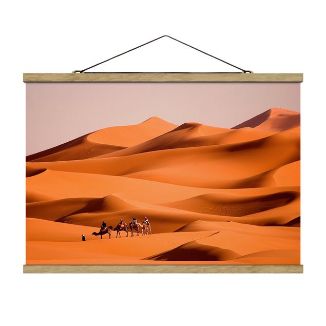 Stoffbild mit Posterleisten - Namib Desert - Querformat 3:2