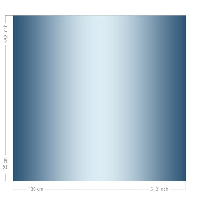 Fenstervorhänge Blauer Vertikaler Farbverlauf