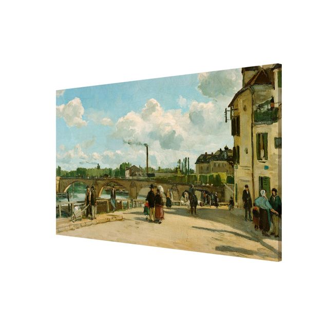 Magnettafel - Camille Pissarro - Ansicht von Pontoise - Memoboard Querformat 2:3