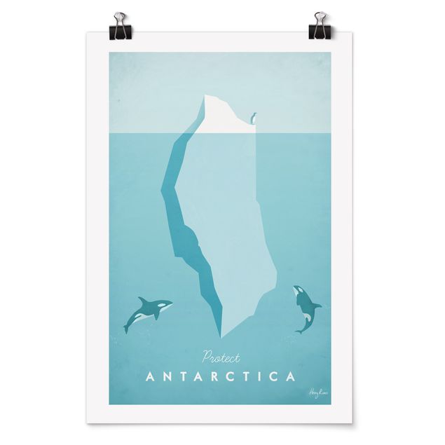 Poster - Reiseposter - Antarktis - Hochformat 3:2