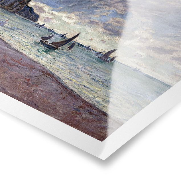 Poster - Claude Monet - Küste von Pourville - Querformat 3:4