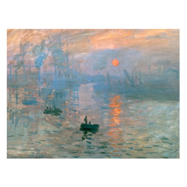 Magnettafel - Claude Monet - Impression - Memoboard Querformat 3:4