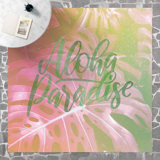 Moderne Teppiche Rainbow - Aloha Paradise