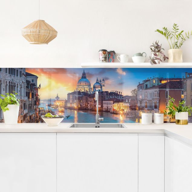 Küchenrückwand - Sunset in Venice